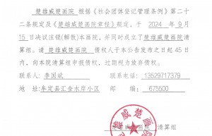 注销公告